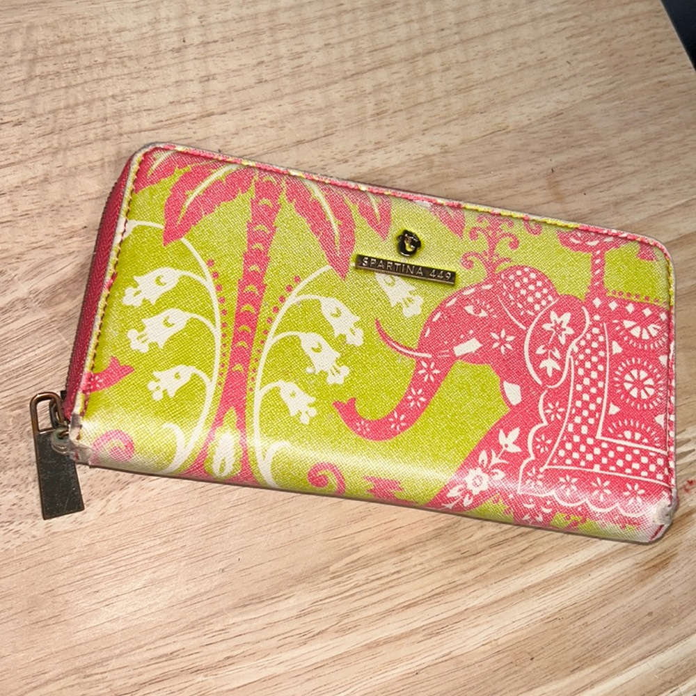 Spartina 449 Pink Elephant Wallet